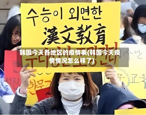 韩国今天各地区的疫情表(韩国今天疫情情况怎么样了)