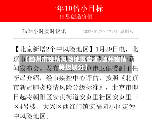 【随州市疫情风险地区查询,随州疫情等级划分】