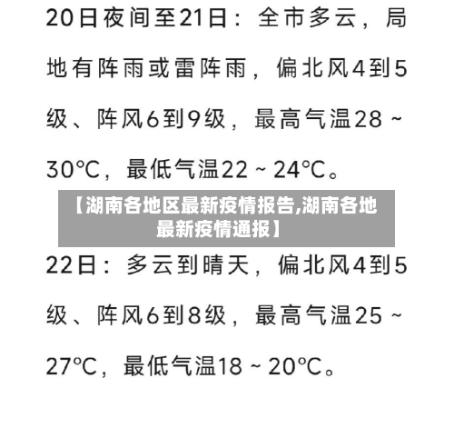 【湖南各地区最新疫情报告,湖南各地最新疫情通报】