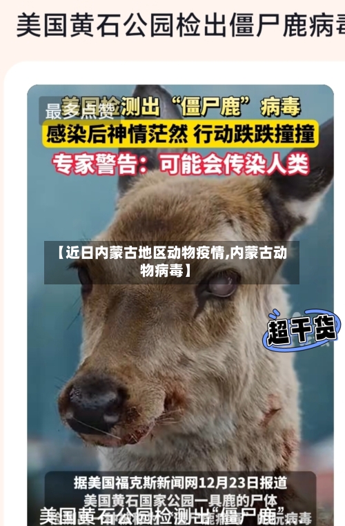 【近日内蒙古地区动物疫情,内蒙古动物病毒】-第2张图片