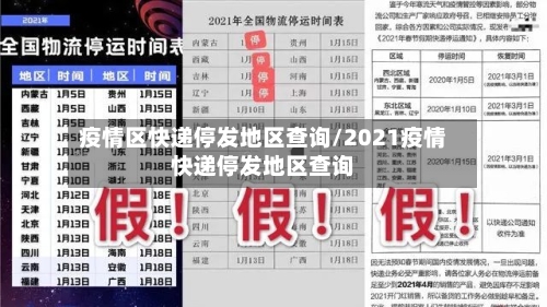疫情区快递停发地区查询/2021疫情快递停发地区查询
