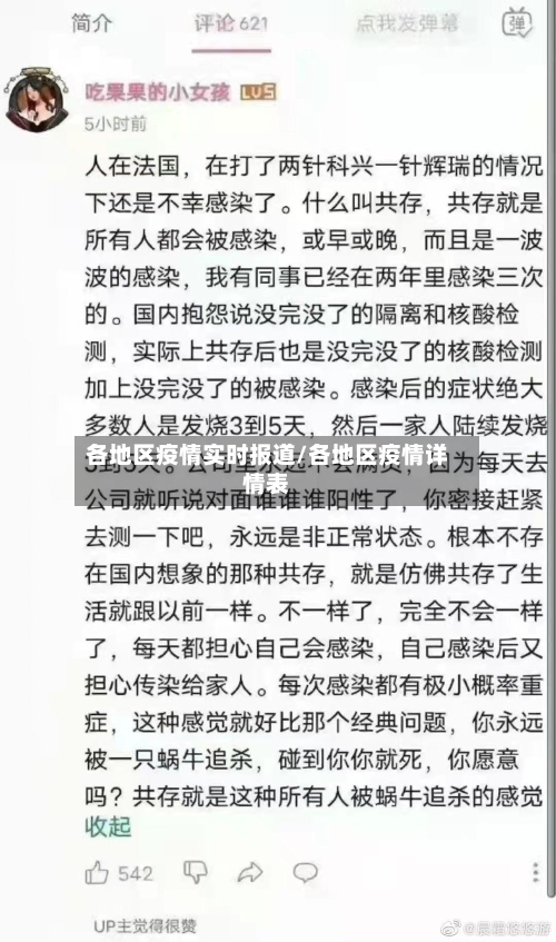 各地区疫情实时报道/各地区疫情详情表