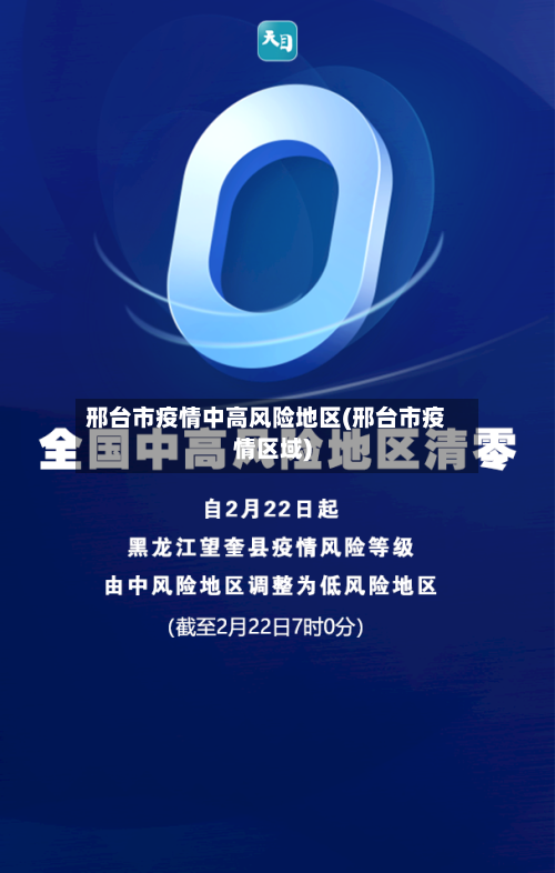 邢台市疫情中高风险地区(邢台市疫情区域)