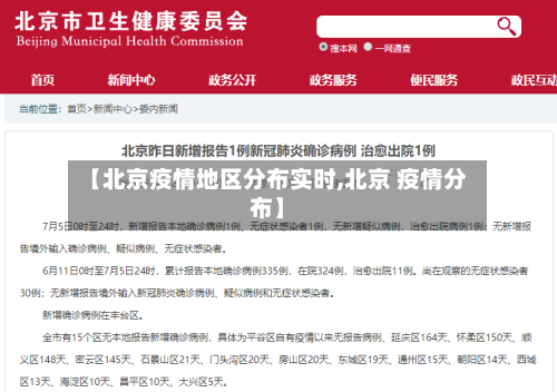 【北京疫情地区分布实时,北京 疫情分布】