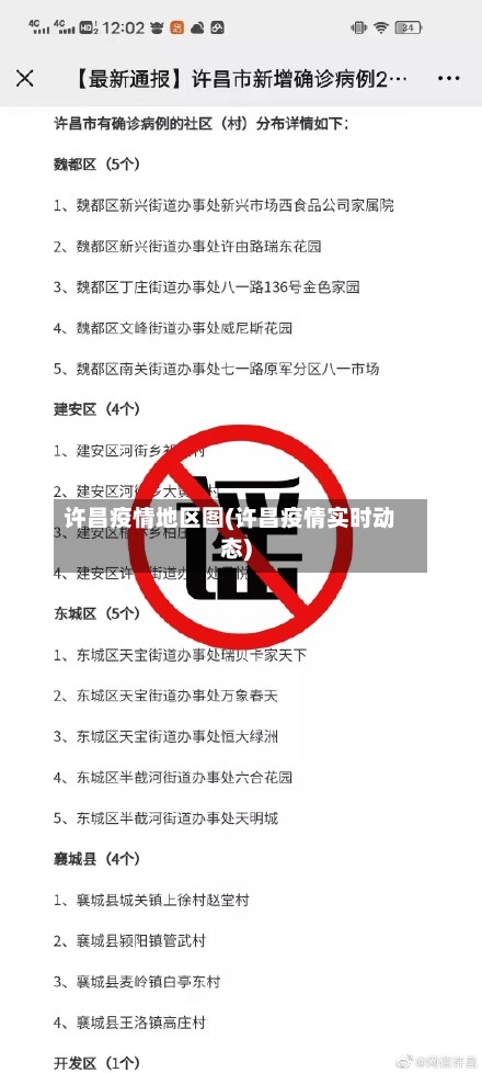 许昌疫情地区图(许昌疫情实时动态)