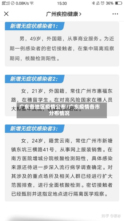 广东各地区疫情公布/广东疫情各市分布情况-第3张图片