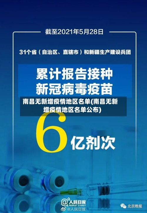 南昌无新增疫情地区名单(南昌无新增疫情地区名单公布)