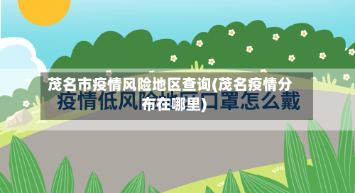 茂名市疫情风险地区查询(茂名疫情分布在哪里)
