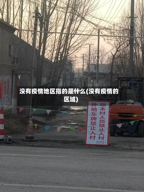 没有疫情地区指的是什么(没有疫情的区域)-第2张图片